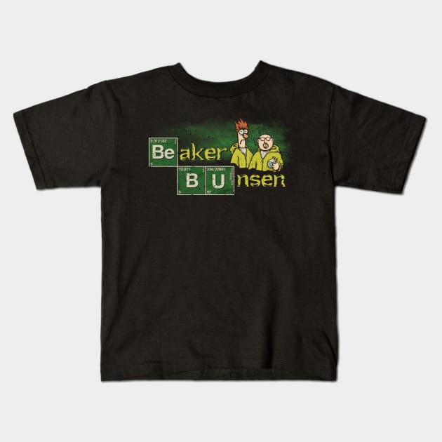 Beaker and Bunsen Kids T-Shirt by kg07_shirts